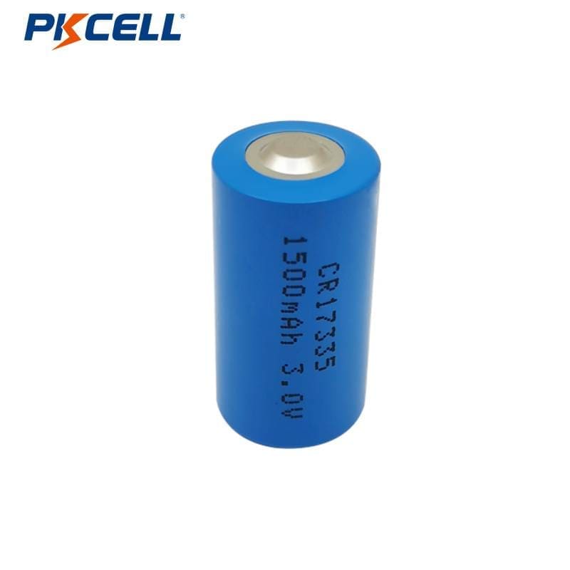 Fornecedor de bateria PKCELL CR17335 3V 1500mAh LI-MnO2