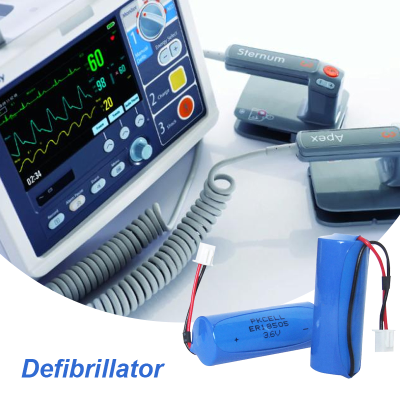 ER18505 z defibrylatorem