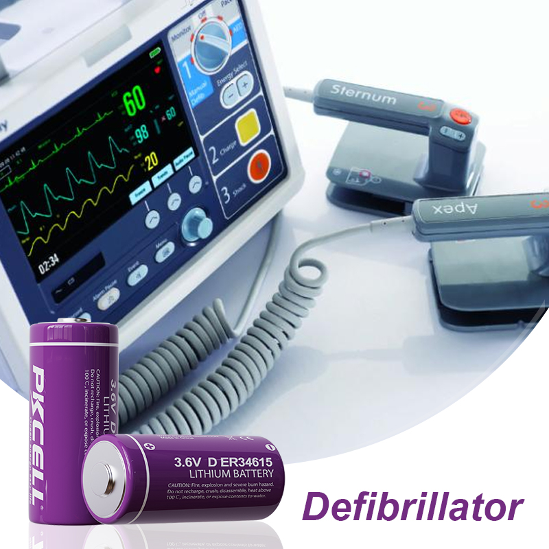 ER34615 met defibrillator
