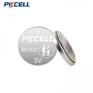 Fábrica de pilas de botón de litio PKCELL BR1632 3V 120mAh