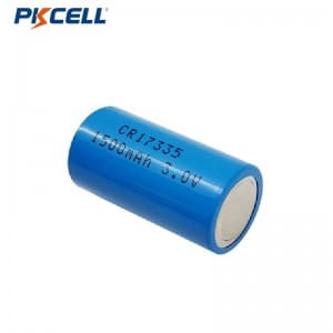 PKCELL CR17335 3V 1500mAh LI-MnO2 배터리 공급업체