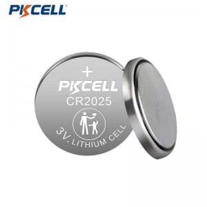 PKCELL CR2025 3V 150mAh Lithium Button Cell Battery Supplier