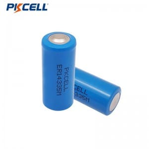 PKCELL ER14335M 2/3AA 3.6V 1200mAH LI-SOCL2 ผู้ผลิตแบตเตอรี่