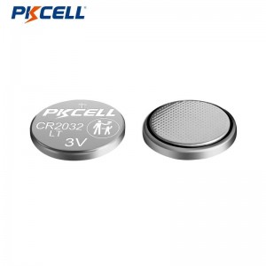 Fabricante de pilas de botón de litio PKCELL CR2032LT 3V 220mAh