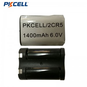 Nhà sản xuất pin PKCELL 2CR5 6V 1400mAh LI-MnO2