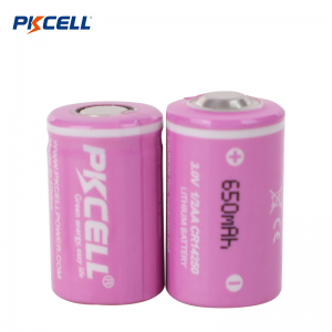 PKCELL CR14250 3V 650mAh Li-MnO2-batterijfabrikant