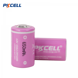 Fabricant de batterie PKCELL CR14250 3V 650mAh Li-MnO2