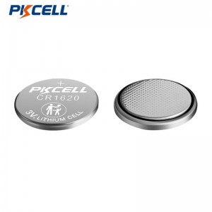 PKCELL CR1620 3V 70mAh Lithium Button Cell Battery Supplier