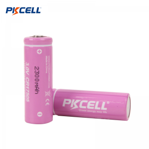 PKCELL CR17505 3V 2300mAh LI-MnO2 Battery Factory