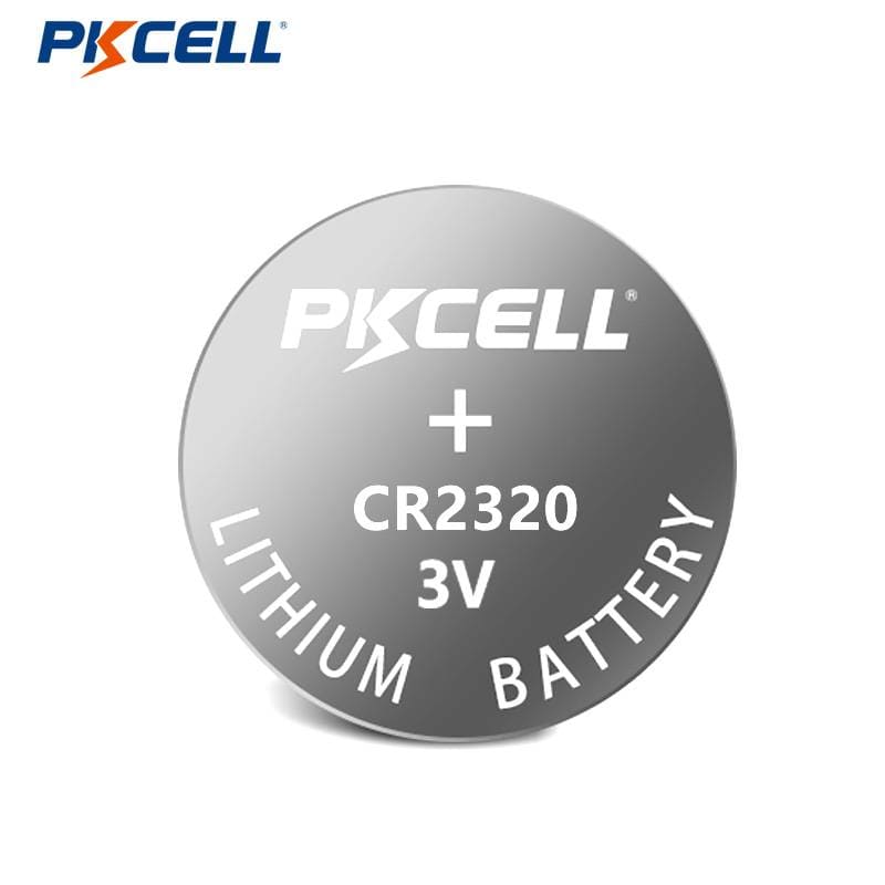 PKCELL CR2320 3V 130mAh Lithium Button Cell Battery Produsent