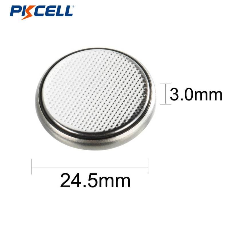 PKCELL CR2430 3V 270mAh 리튬 버튼 셀 배터리 공급업체