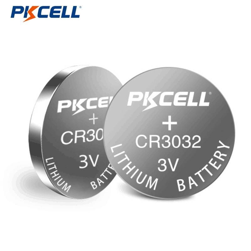 Fornecedor de bateria de botão de lítio PKCELL CR3032 3V 500mAh
