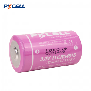 PKCELL CR34615 3V 12000mAh LI-MnO2 Battery Supplier