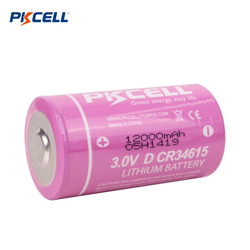 Fornitore di batterie PKCELL CR34615 3V 12000mAh LI-MnO2