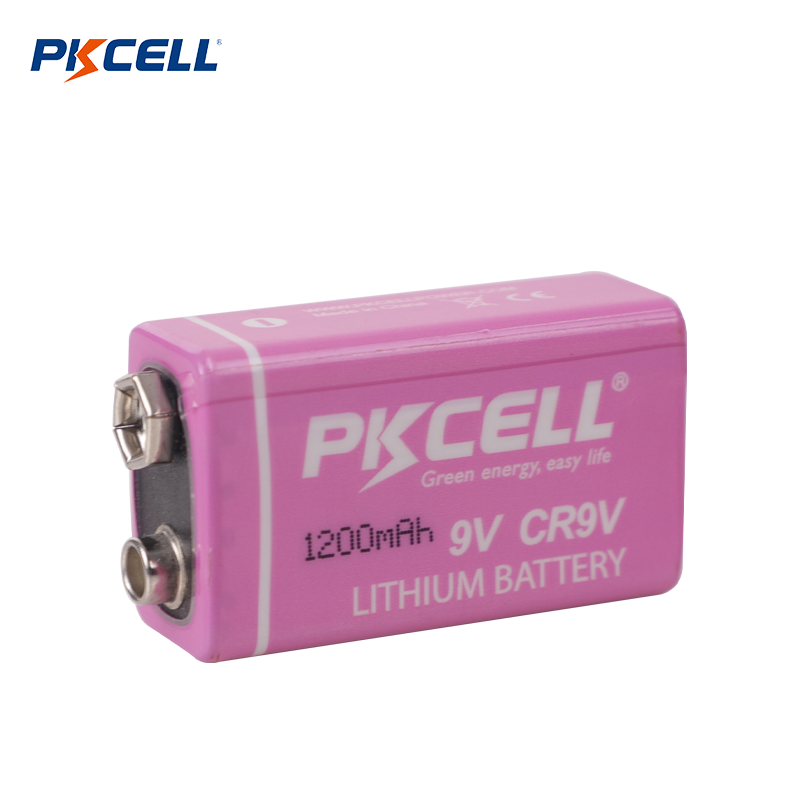 PKCELL CR 9V 1200mAh LI-MnO2-batterijfabrikant