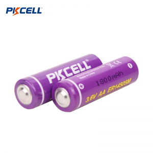 PKCELL  ER14505M AA 3.6V 1800mAh LI-SOCL2 Battery Manufacturer