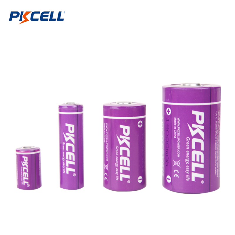 Usine de batterie PKCELL ER18505 A 3,6 V 4000 mAh LI-SOCL2