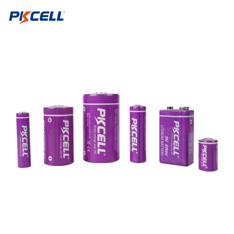 PKCELL ER18505M A 3,6v 3200mAh LI-SOCL2 batteri/ batteripakkeleverandør