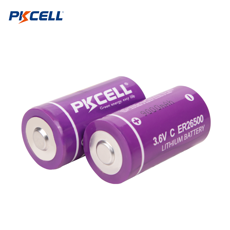 Производитель аккумуляторов PKCELL ER26500 C 3,6 В, 9000 мАч, LI-SOCL2