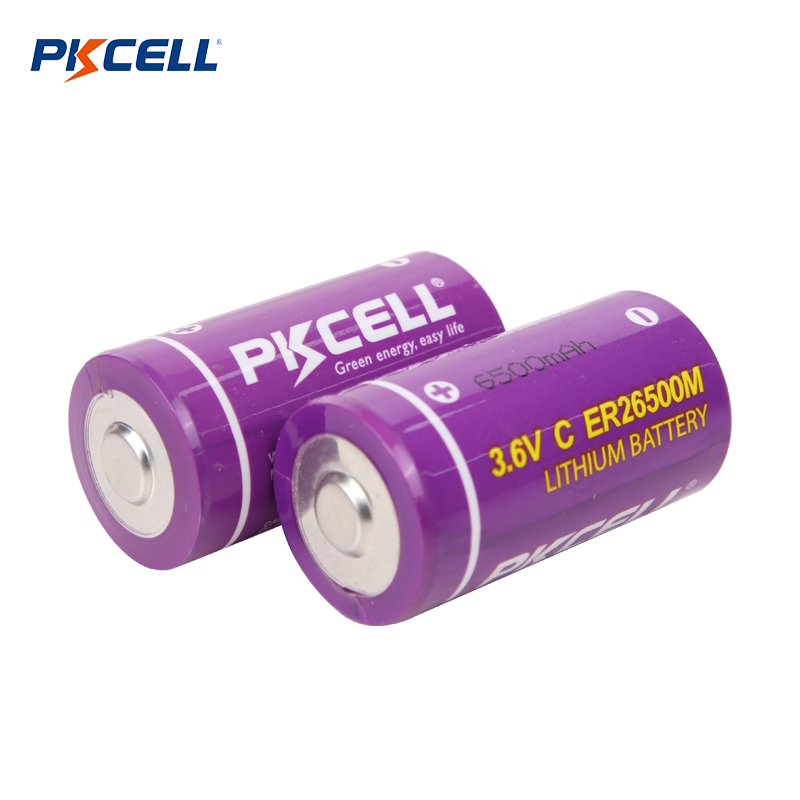 Nhà cung cấp pin PKCELL ER26500M C 3.6V 6500mAh LI-SOCL2