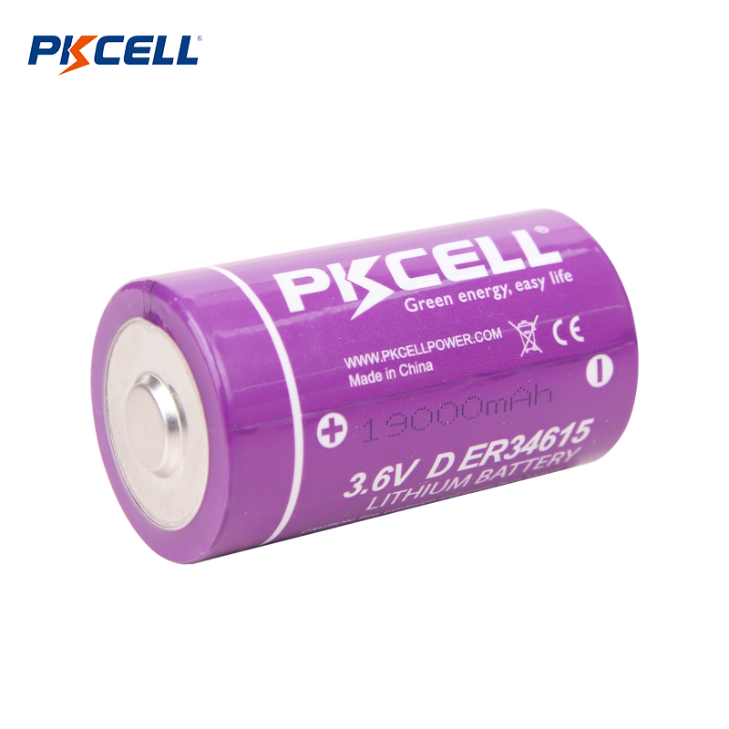 PKCELL ER34615 D 3,6V 19000mAh LI-SOCL2 batterileverandør