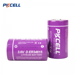 ספק סוללות PKCELL ER34615 D 3.6V 19000mAh LI-SOCL2