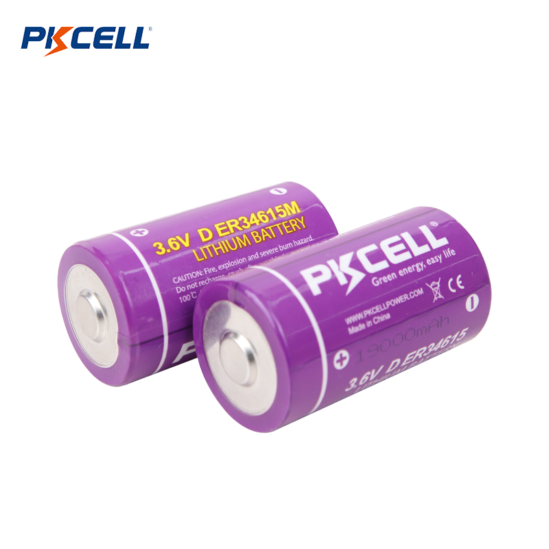 Nhà máy sản xuất pin PKCELL ER34615M D 3.6V 14000mAh LI-SOCL2