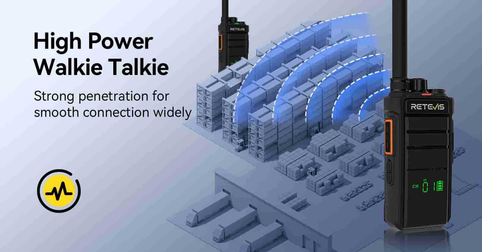 high power GMRS handheld radio