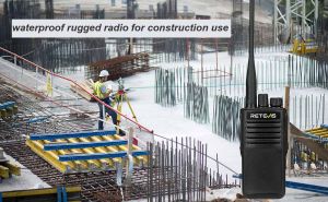 Retevis P62，Best UV dual-band IP68 waterproof rugged radio for construction use doloremque