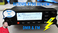 Retevis RT90 GPS DMR & FM Dual Band Radio Review. Worth the cash?