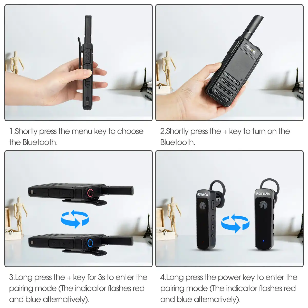 retevis-rb39p-bluetooth-two-way-radio-bluetooth-opearation