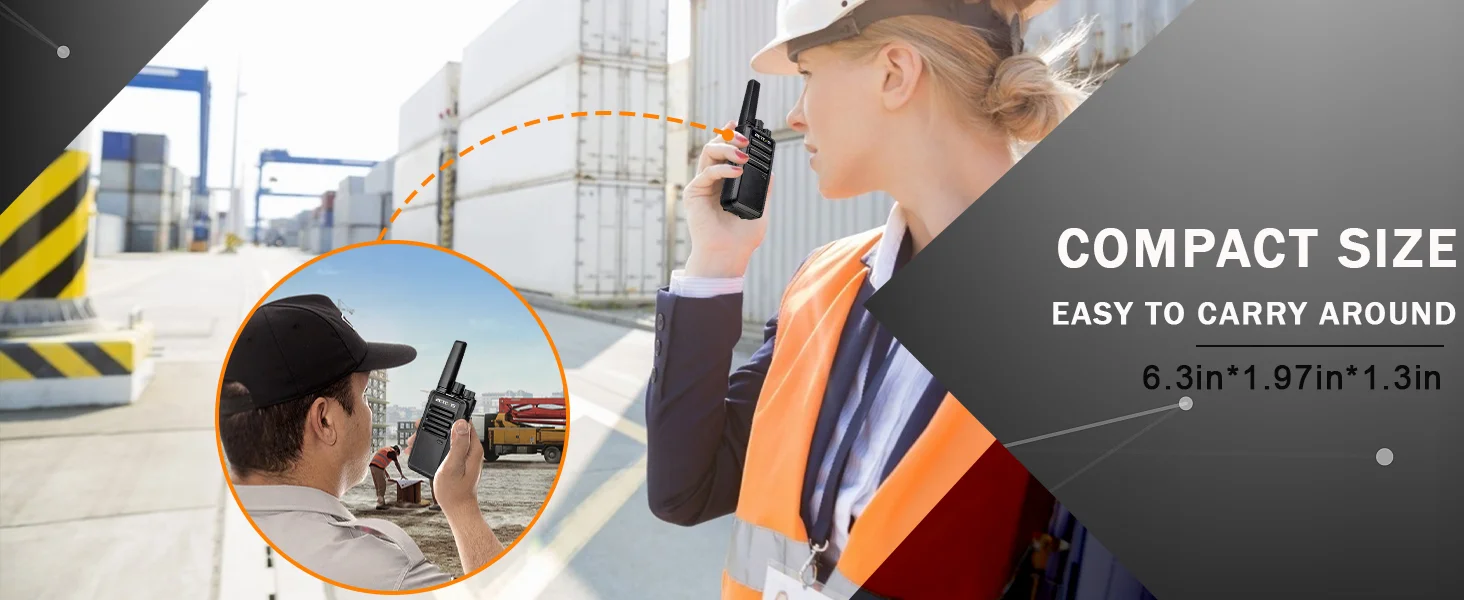 Retevis RT68 License Free Durable Walkie Talkies for Business