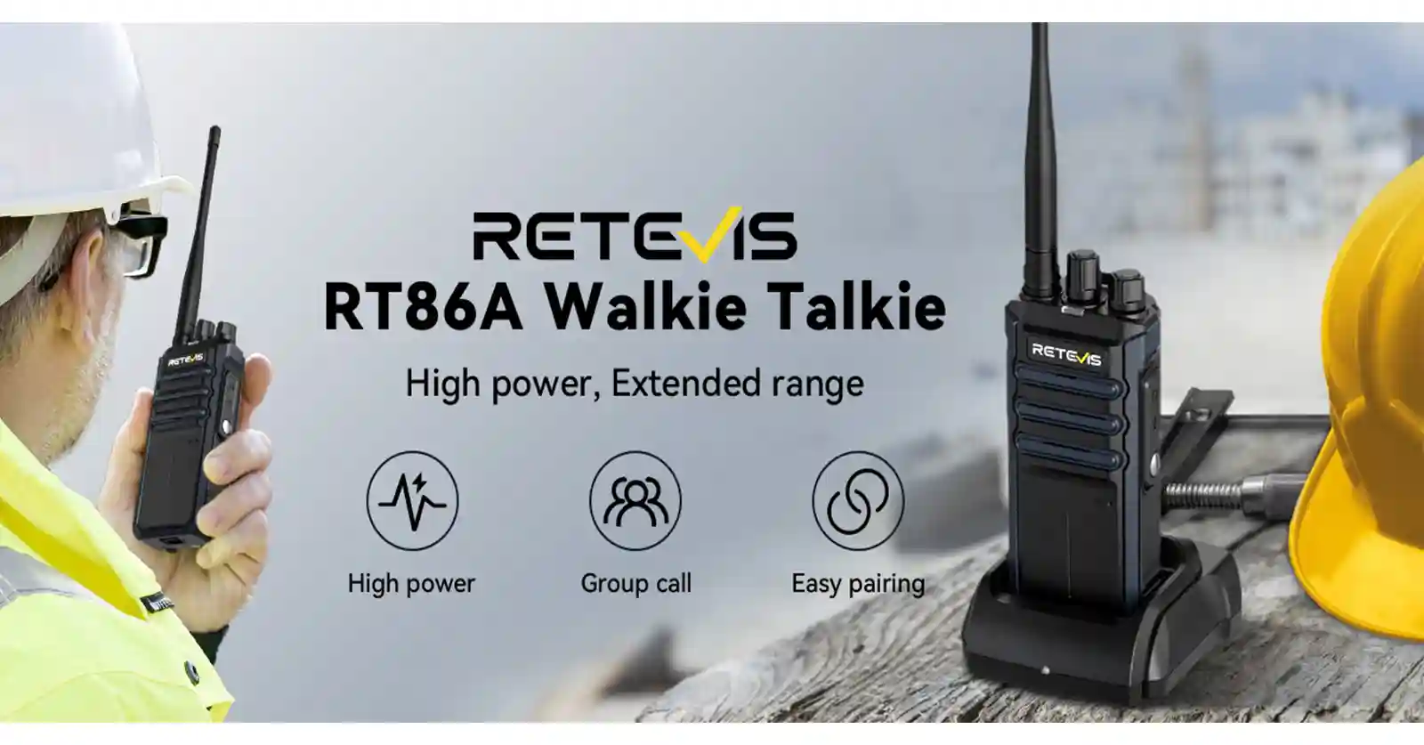 retevis rt86a long range business radio