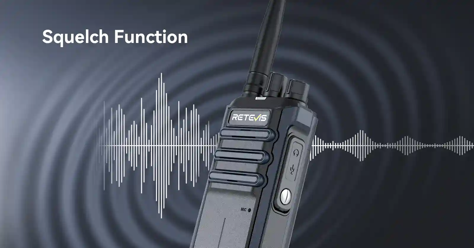 retevis rugged two way radio for business